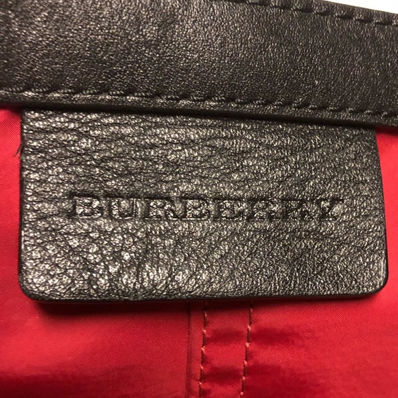 Burberry Buckleigh Red Nylon Tote - Picture 3 of 13